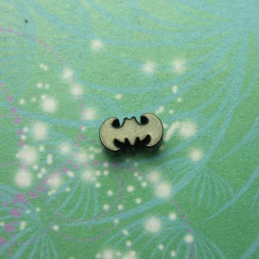 Batman Charm Necklace - Floating Charm - Batman Necklace - Batman Jewelry - Batman Pendant - Batman Girl - Batman Gifts - Stainless Steel