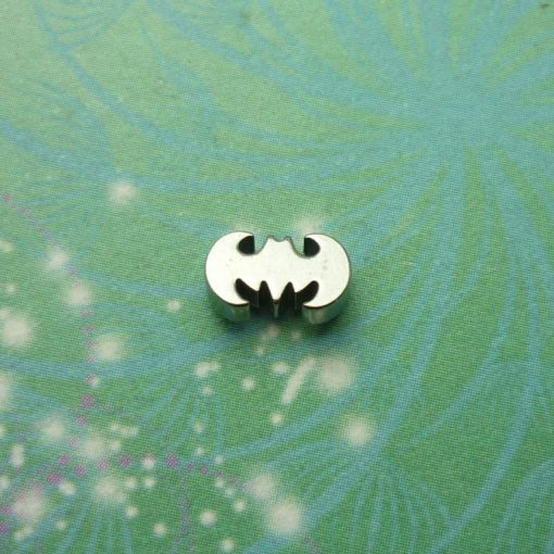 Batman Charm Necklace - Floating Charm - Batman Necklace - Batman Jewelry - Batman Pendant - Batman Girl - Batman Gifts - Stainless Steel