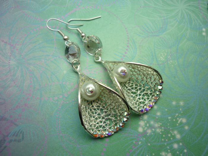 Sparkling Bridal Earrings - Crystal Earrings - Earrings - Gift for Her - Wedding