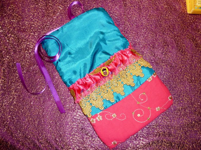 Tarot Card and Oracle Card Wrap Clutch Bag - Padded - Keepsafe - Exquisite Pink